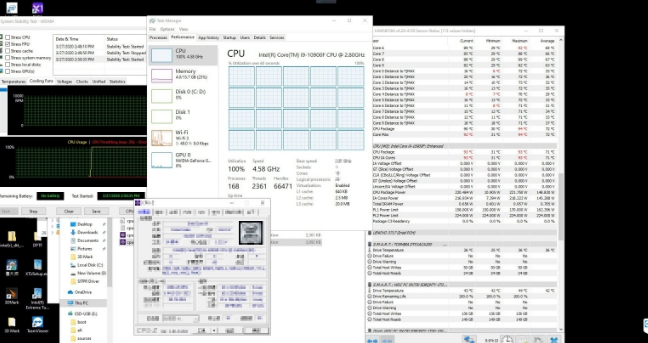 Intel第10代酷睿i9-10900K：太“热”情，买回来玩CPU超频的金钱游戏？
