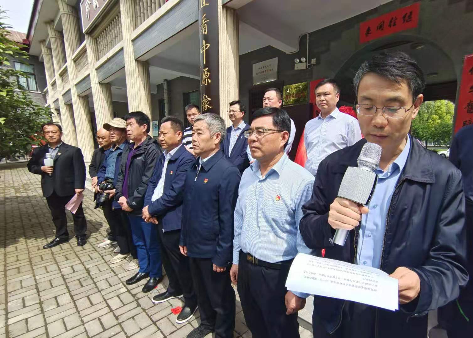 中原农耕文化博物馆举行“奋斗百年·农耕嬗变”主题展览启动仪式