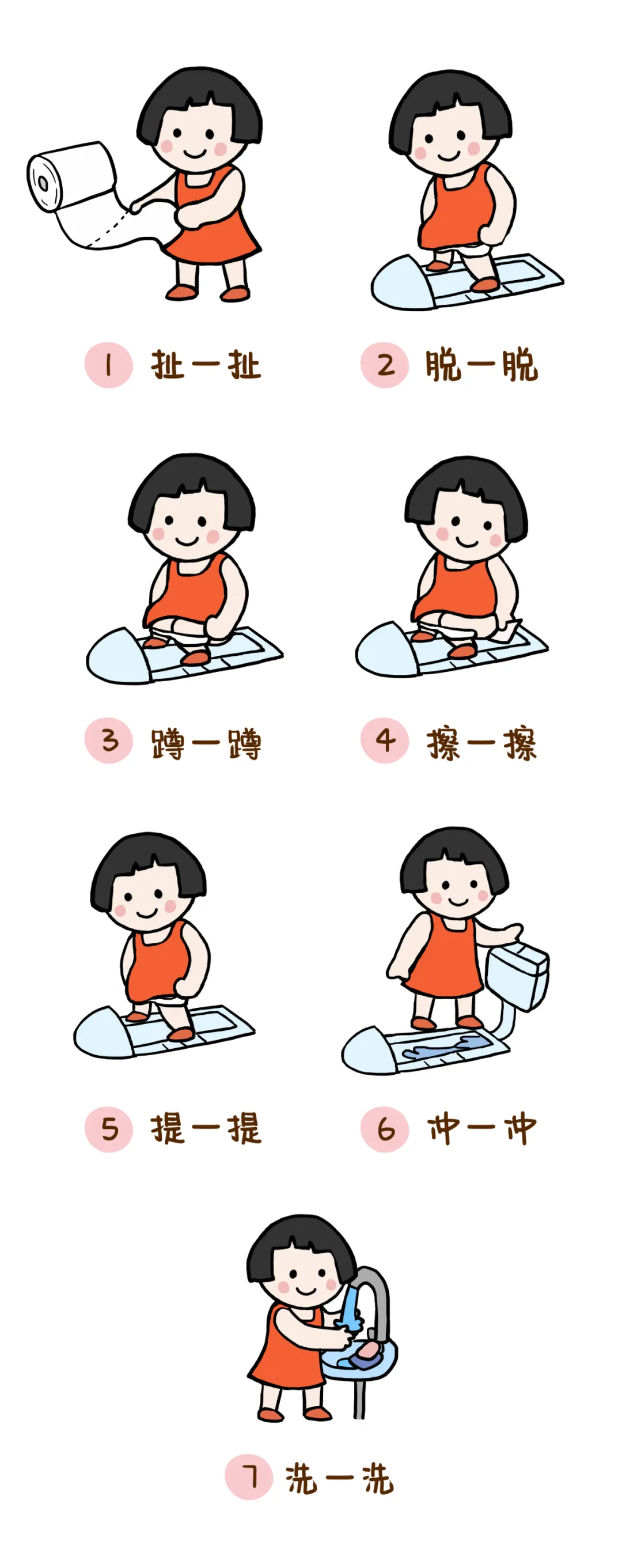 孩子在幼兒園上廁所的時候，老師在做什麼？ - 頭條匯