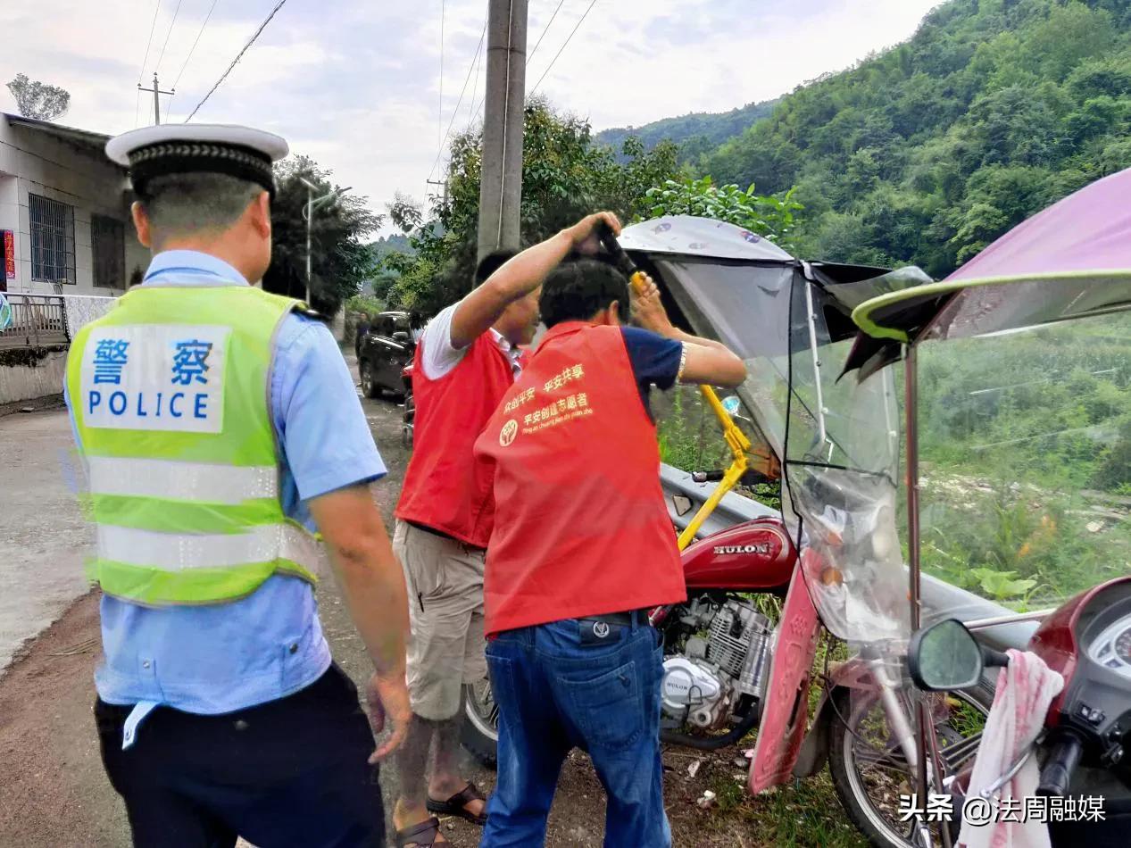 澧县码头铺镇：全力出击，筑牢学生出行交通安全防护网