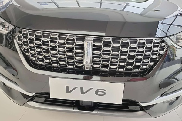 到店实拍2021款WEY VV6，14.8万，配双边四出排气