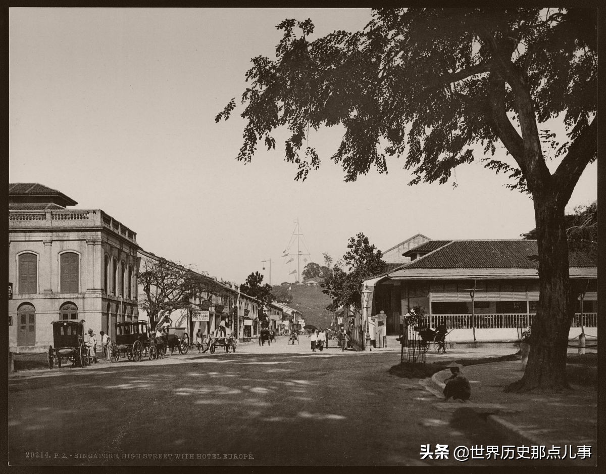 10张珍贵老照片：1890年新加坡的风土人情，你想