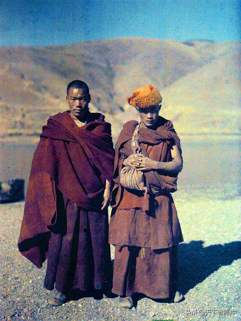 罕见的1931年神秘的西藏风景彩色老照片