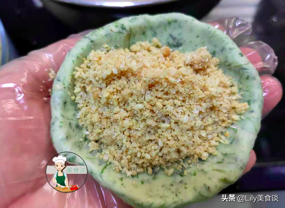 图片[12]-花生芝麻艾草饺子做法步骤图 春天吃特营养-起舞食谱网