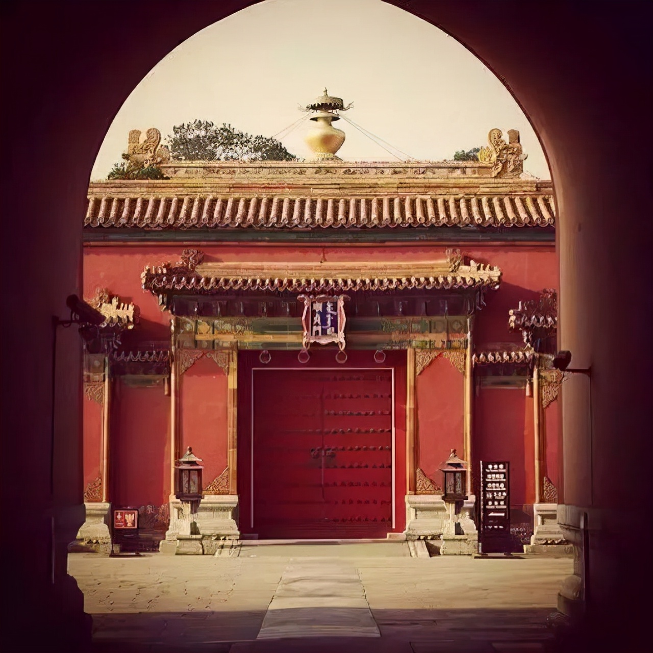 中國古建之美｜門、門墩、門環、門釘、斗拱、飛檐、屋頂、馬頭墻
