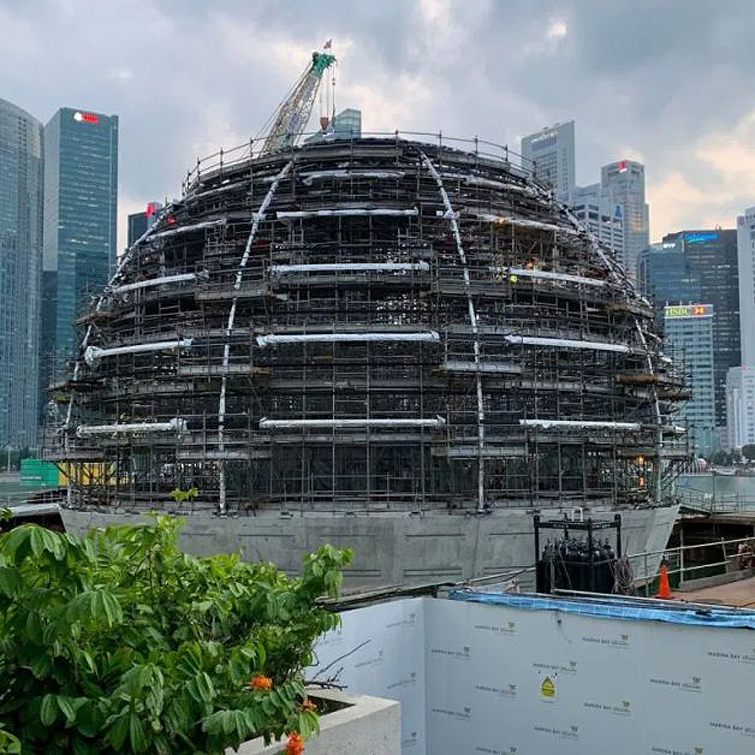 苹果|水上苹果零售店落户新加坡 抢先一睹实景图