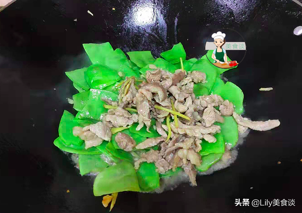 图片[8]-扁豆炒肉做法步骤图 夏天吃特营养-起舞食谱网