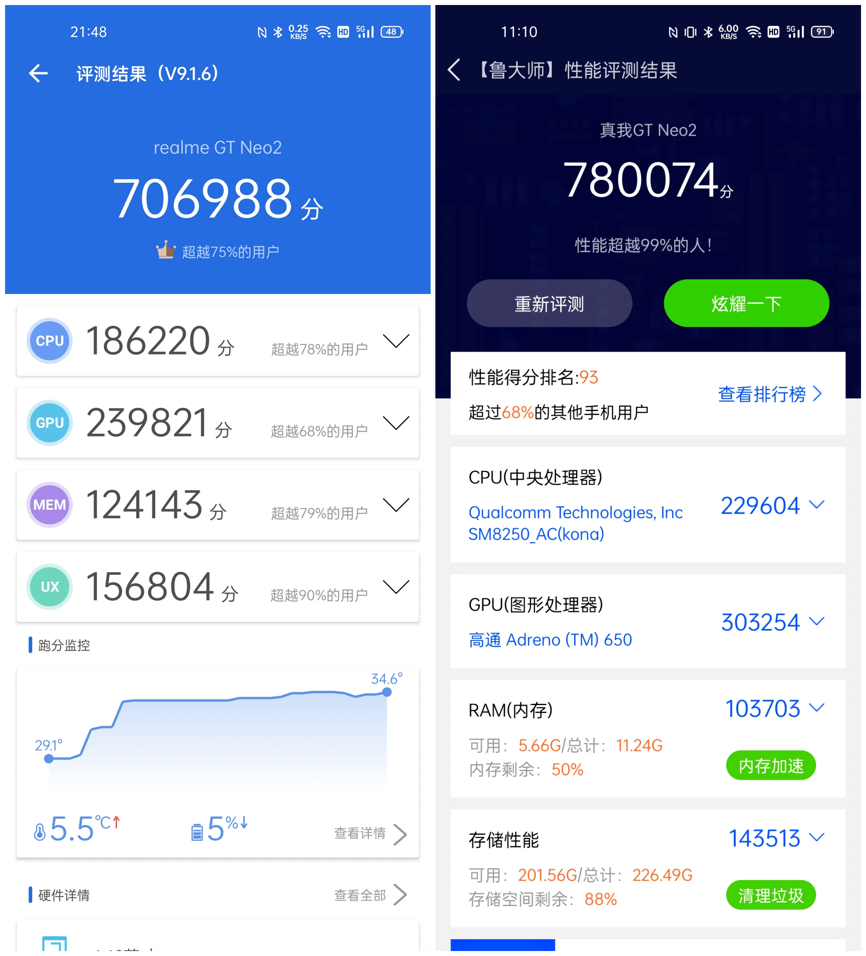 realme真我GT Neo2评测：是主力机，更是游戏神器