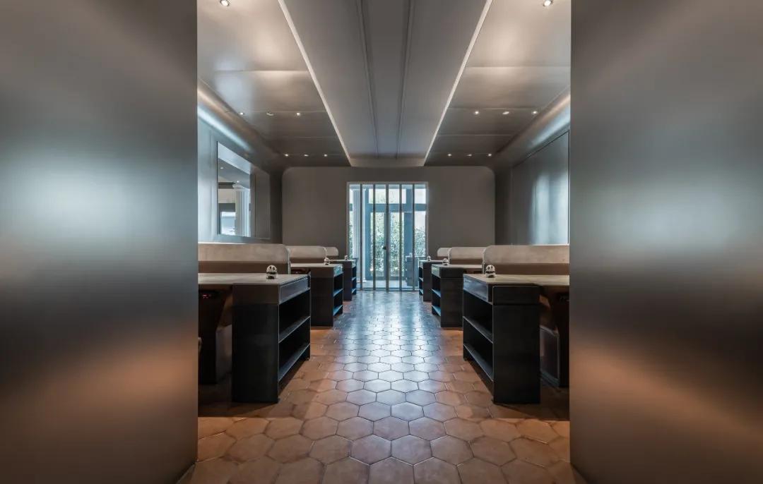 The tide in room of old ocean of dining-room of chaffy dish of Shanghai PANDA 1731 lives