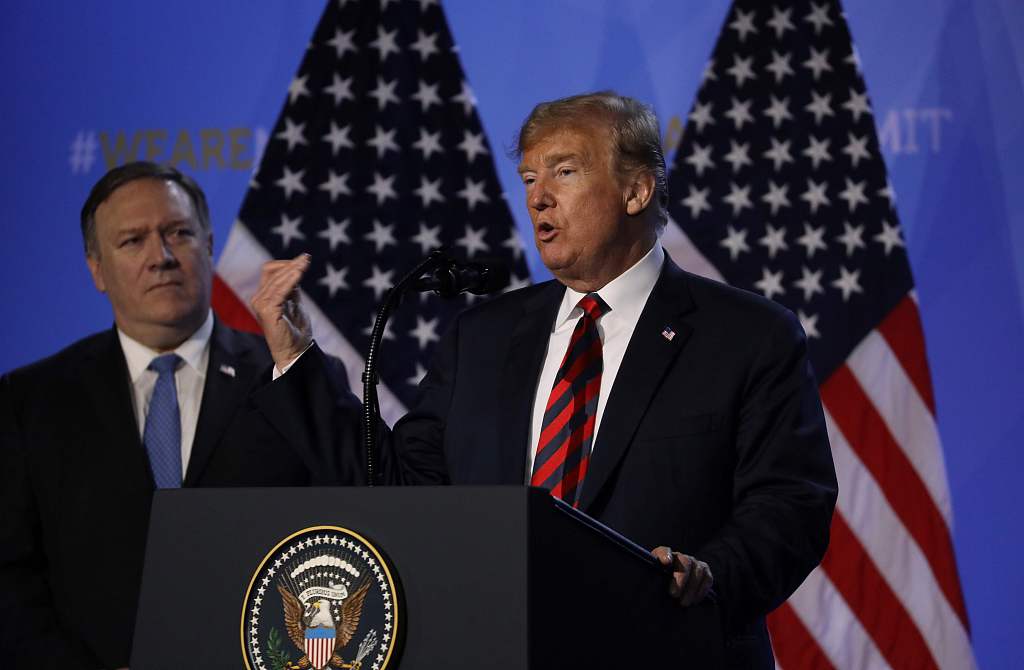 陷入彈劾危機的特朗普在幹啥：棒打法德攤牌中國