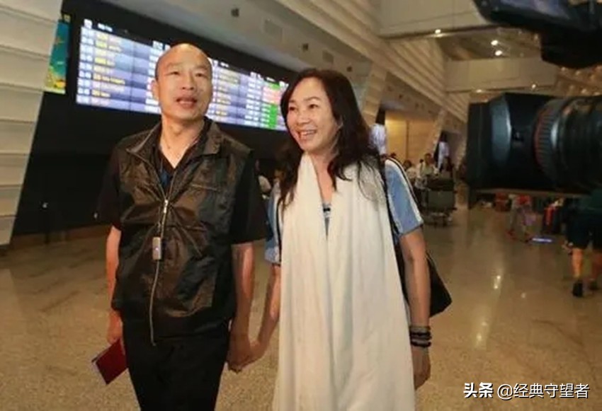 翻开韩国瑜的家族史，父亲是抗日远征军，岳父家是台湾省内实力派