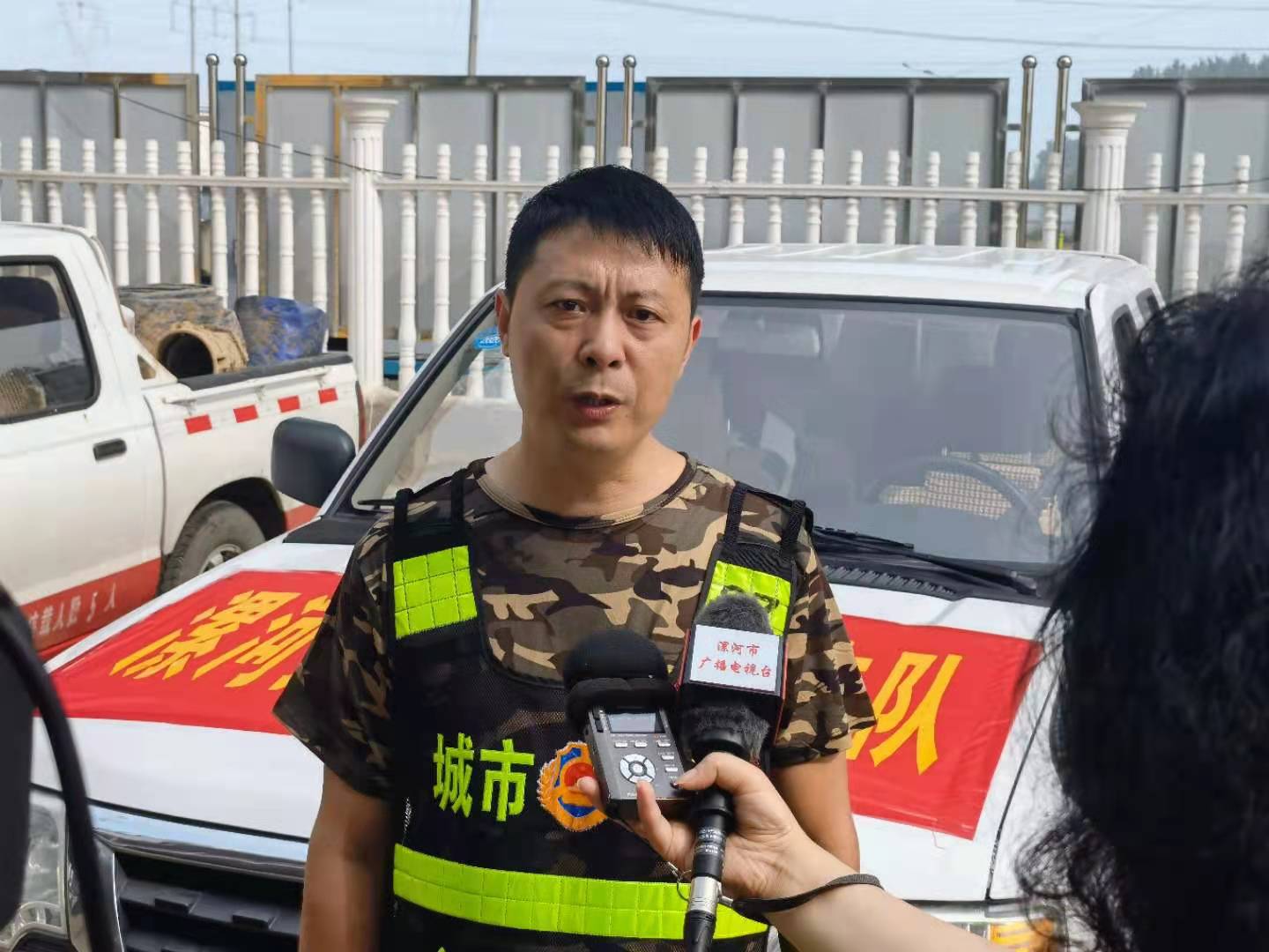 再出发！“七夕”漯河市排涝救援突击队驰援鹤壁浚县