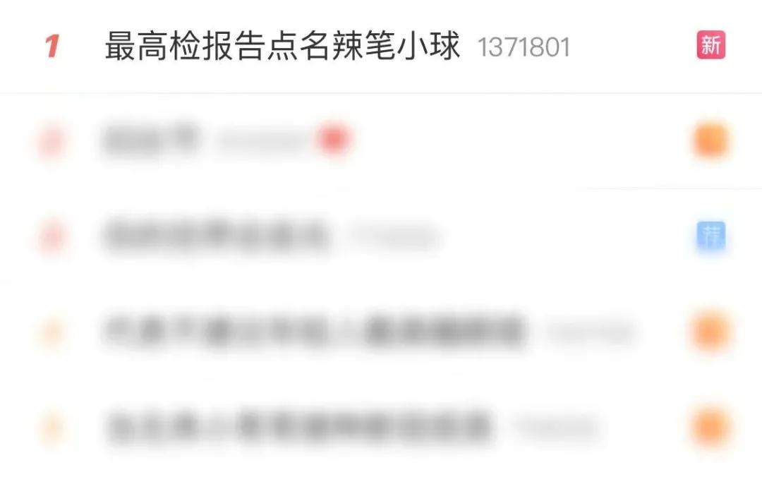 “辣笔小球”为何被最高检报告点名?回应来了