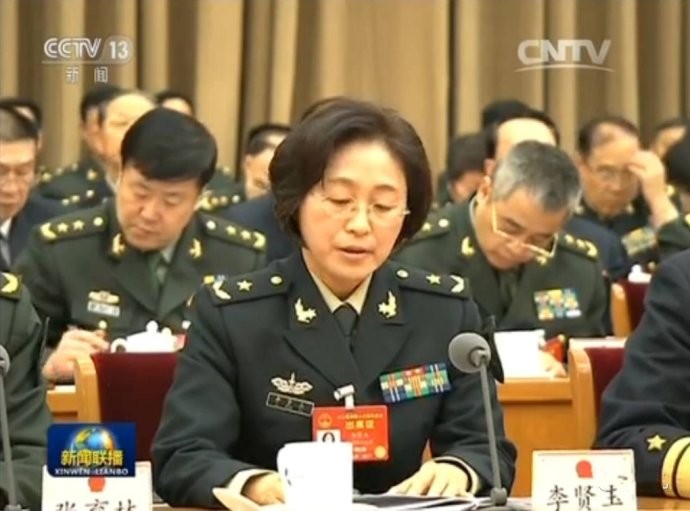 中国火箭军第一位女将军霸气表态：要研制更先进的战略武器