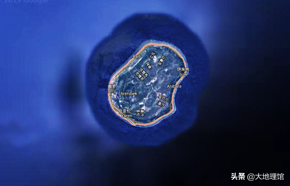 地图俯瞰，世界最小的五个国家