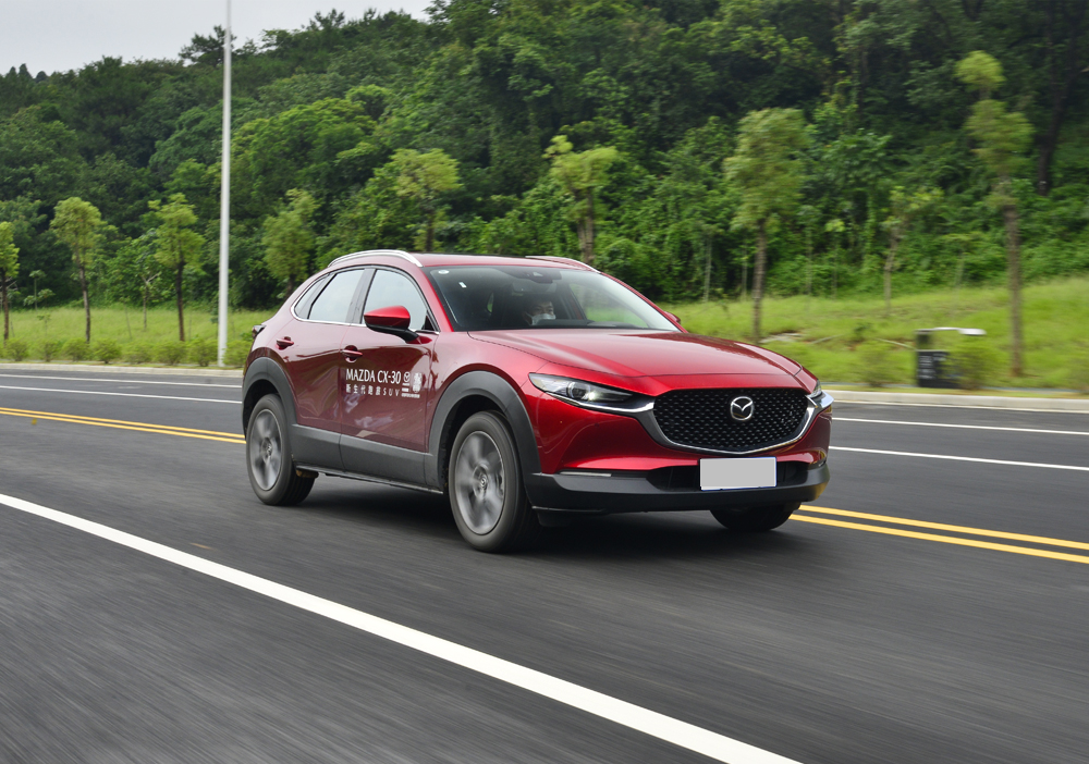 智电汽车 精致生活跑旅魅力测试mazda Cx 30