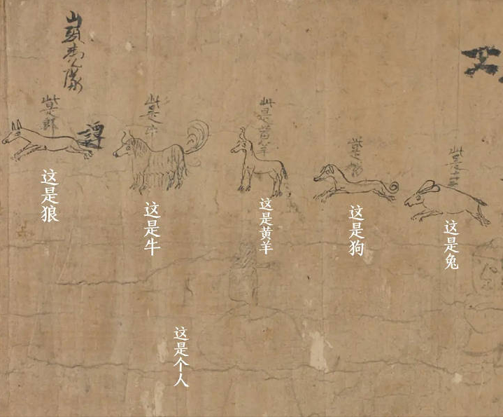 你见过1000年前小朋友写的字吗？给你看看，有没有你写得有趣