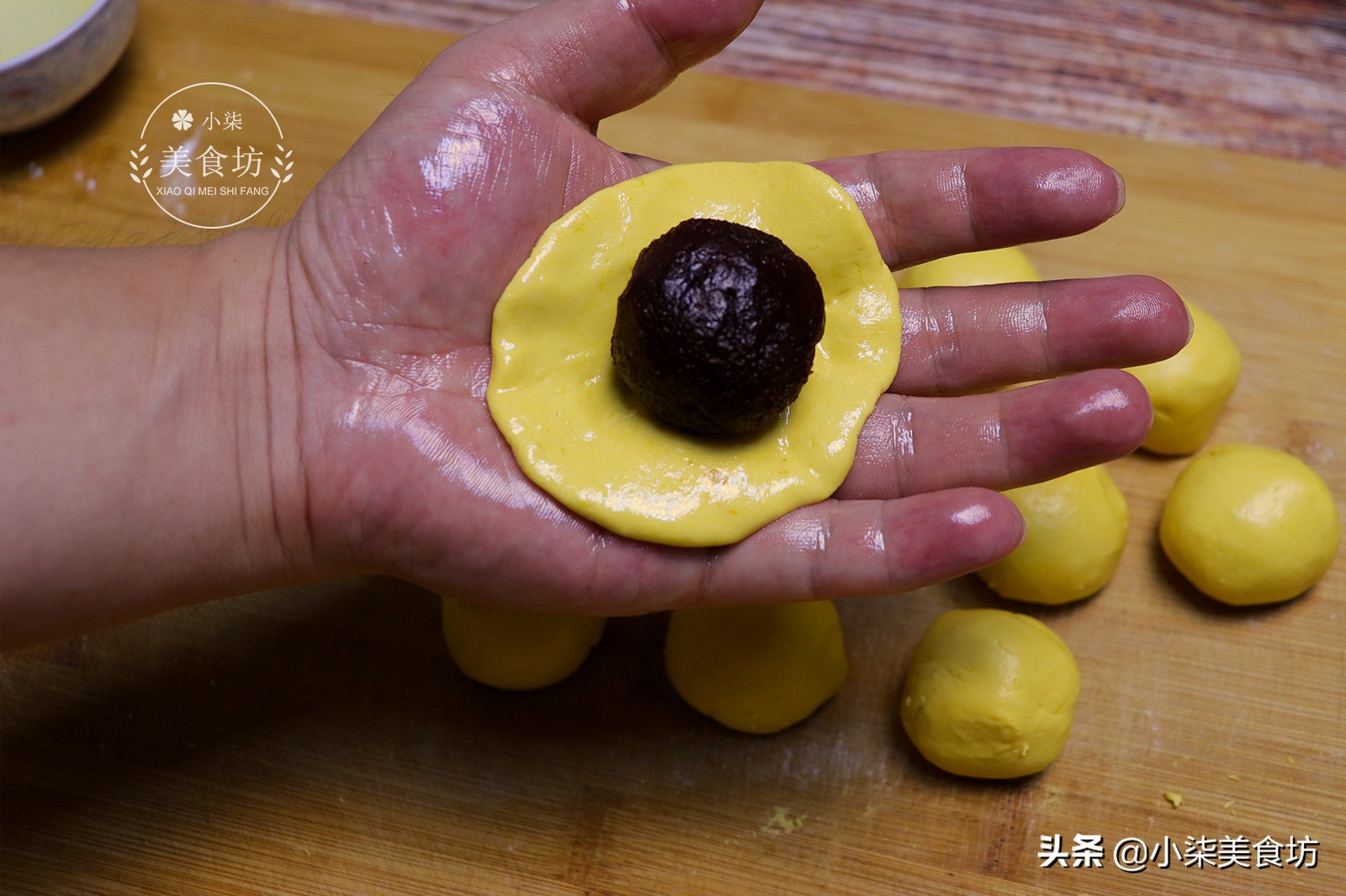 圖片[10]-入秋后多給孩子這樣吃南瓜 不用烤箱不用油 比月餅好吃 超Q彈-起舞食譜網