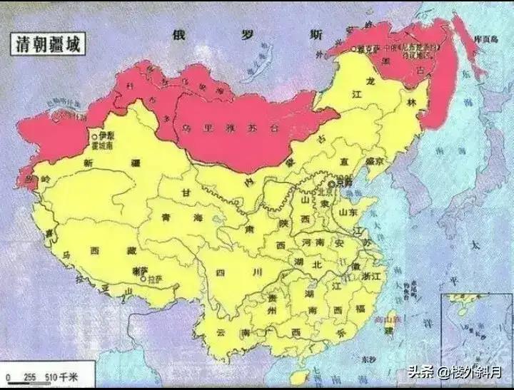清朝前期，中國擁有的六大海洋