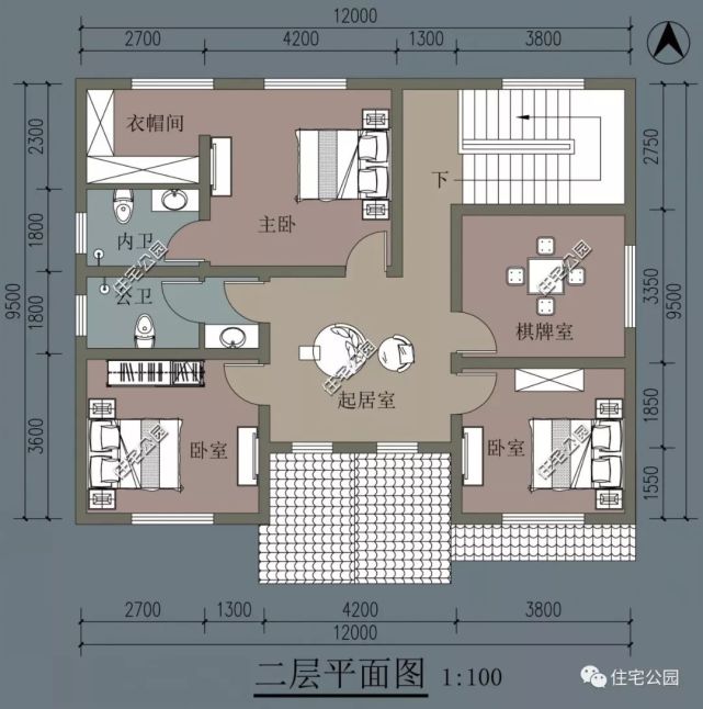 精选图库：20套农村美式风格户型图