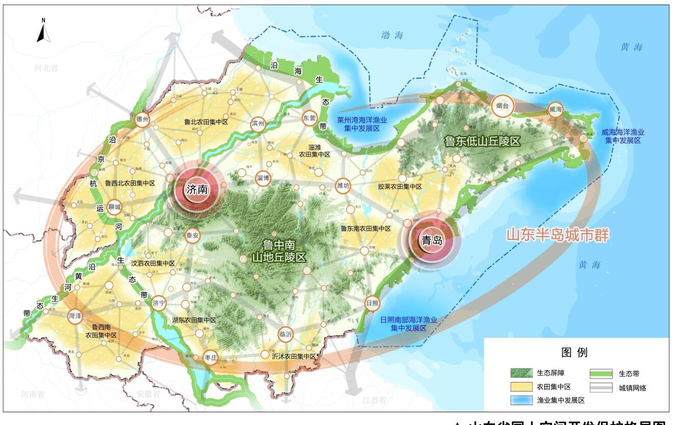 山东将建2个特大城市，还要建14个大城市，济南和青岛是双龙头