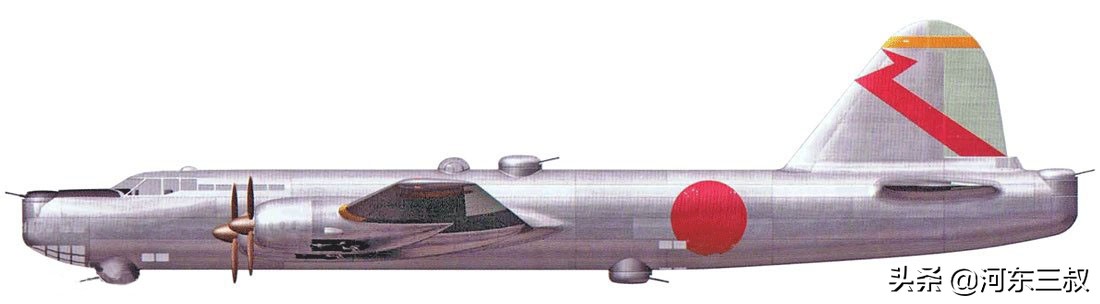 川崎Ki-91，用于向美国本土投掷原子弹的重型轰炸机