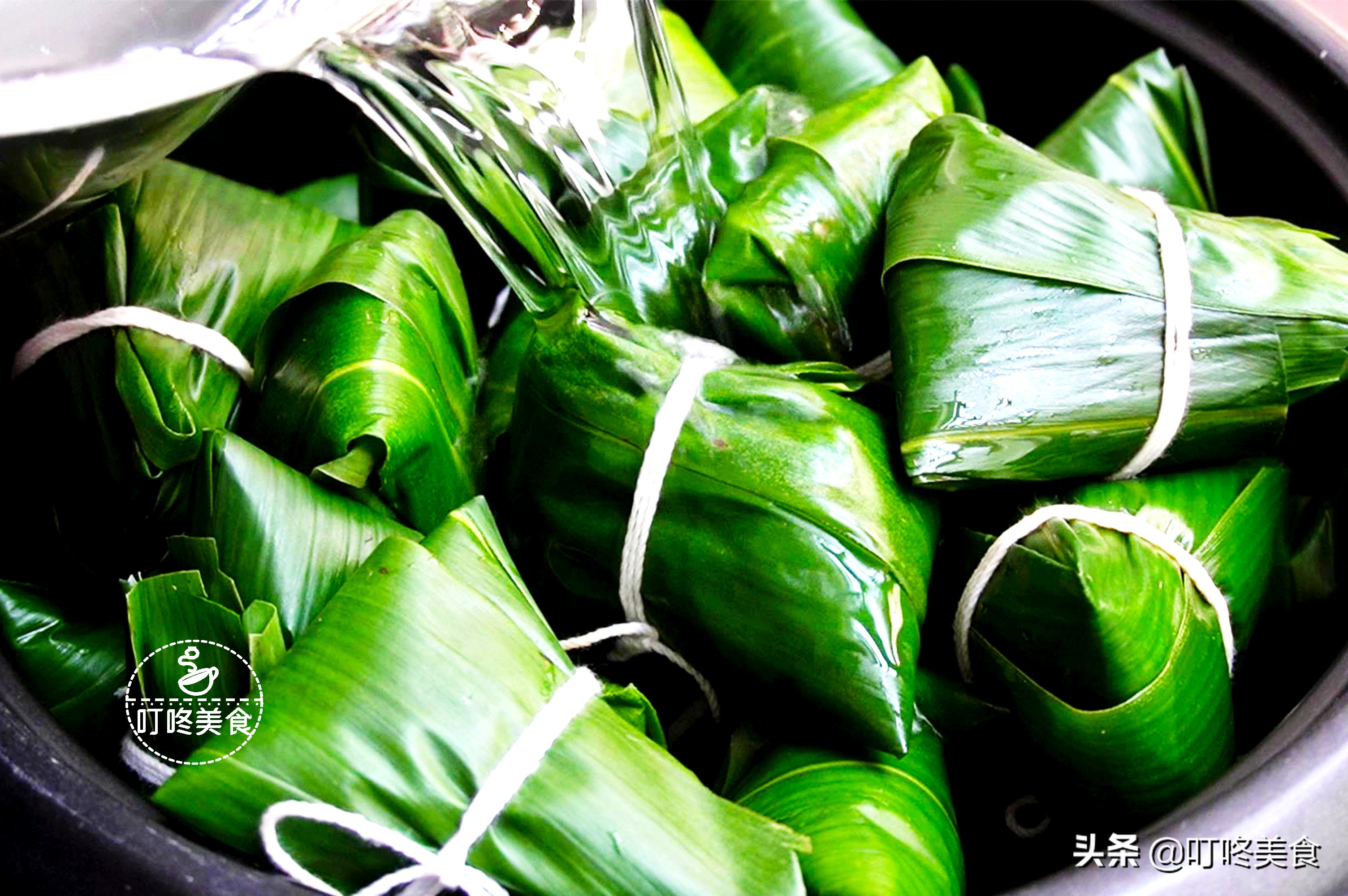 吃了20年粽子，最馋的还是这个馅的粽子，包法简单不露馅，太香了