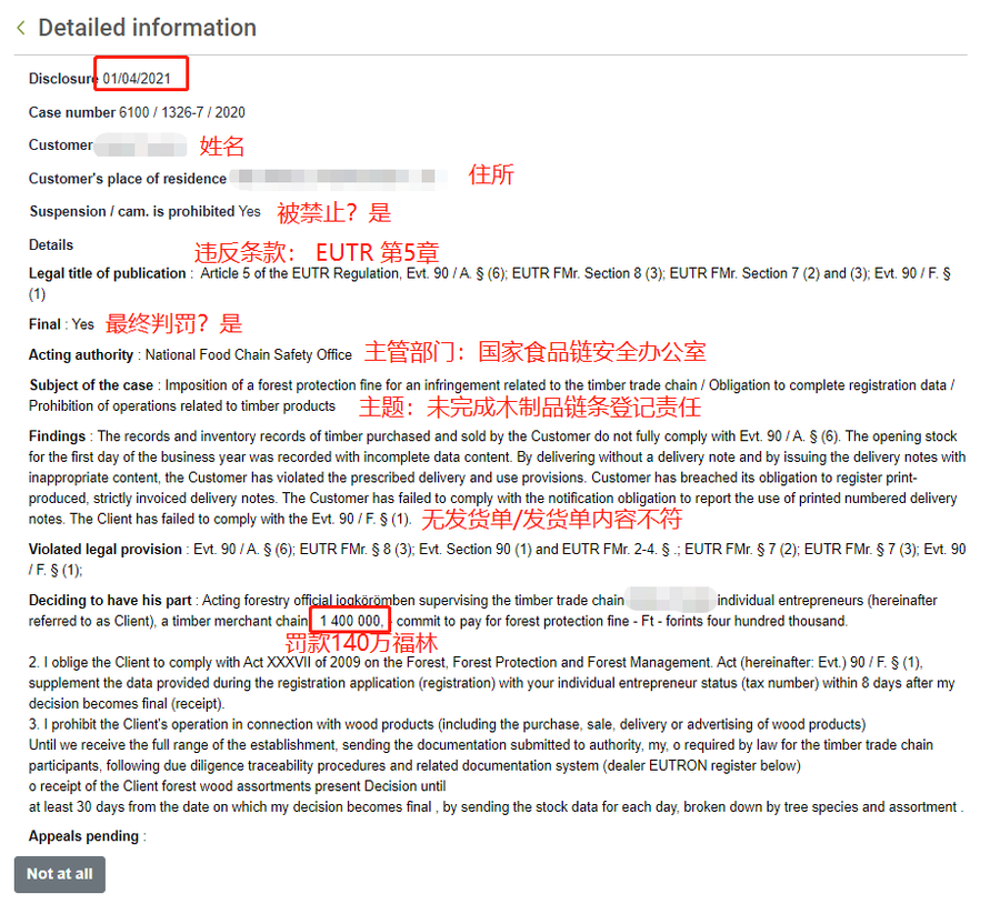 「EUTR快讯」匈牙利严厉打击违反欧盟木材法案的贸易商