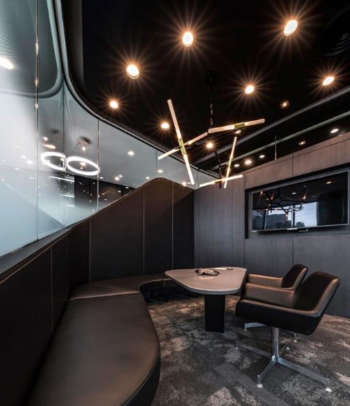 奔驰泰国总部设计，漫天星辰洒进楼宇