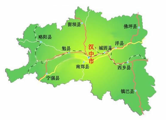 三国汉中地图全图图片