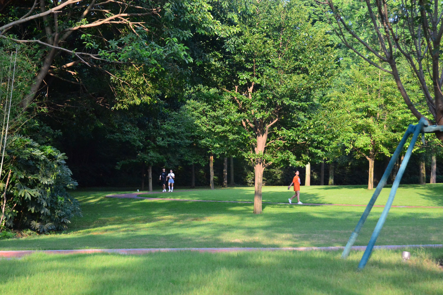 大门重修后的渝州宾馆：走路散步免费，开车穿越却要交钱？