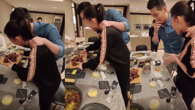 Chess Pan valuable Bai Ju meets Dou Xiao and Deng Zi, cummer is busy do fork to burn, sweet cuddle exceeds lotus shoulder beautiful conjugal love