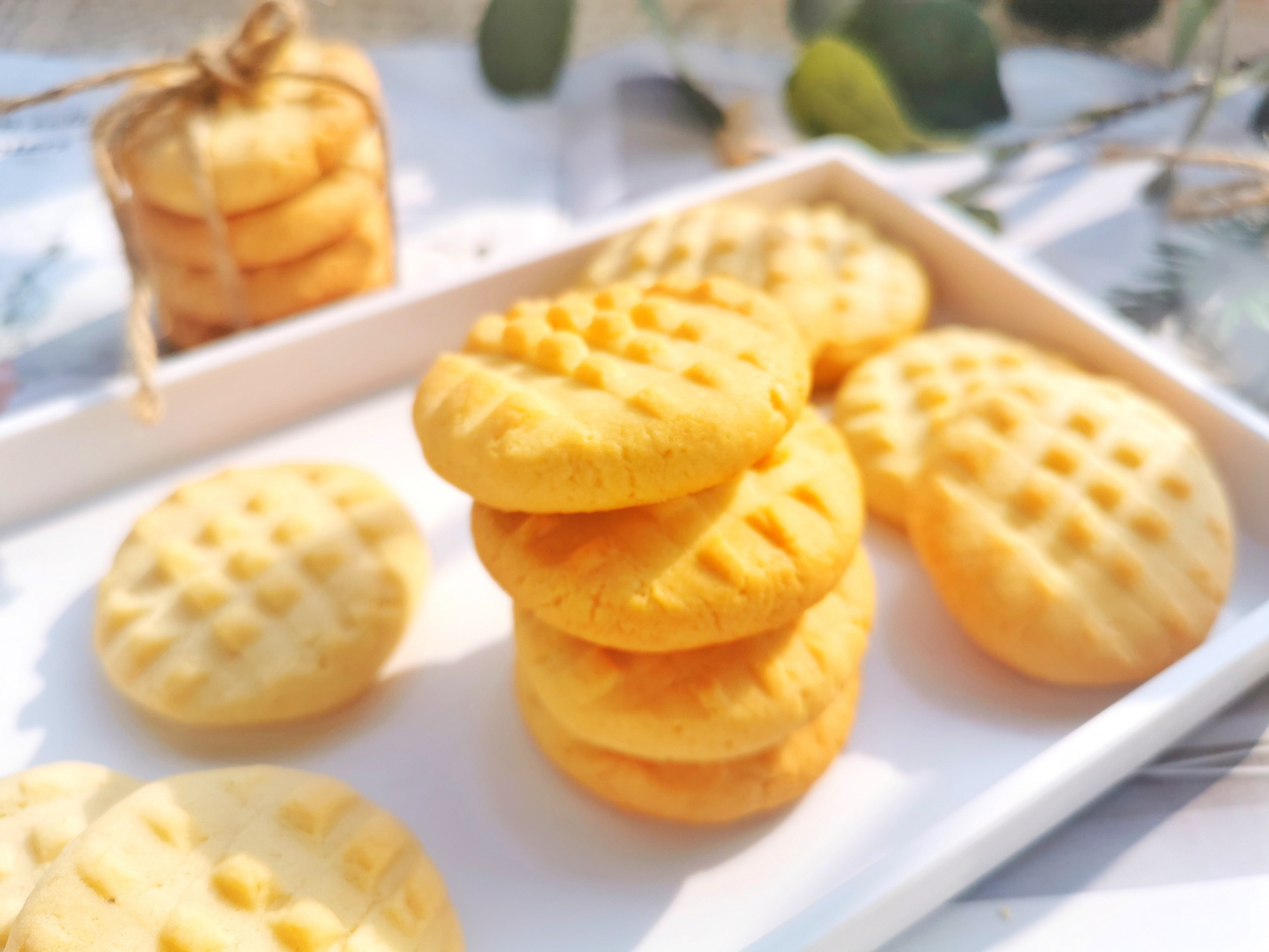 自製花生醬，不加水不加油，香濃細膩，用來做曲奇餅乾太香了