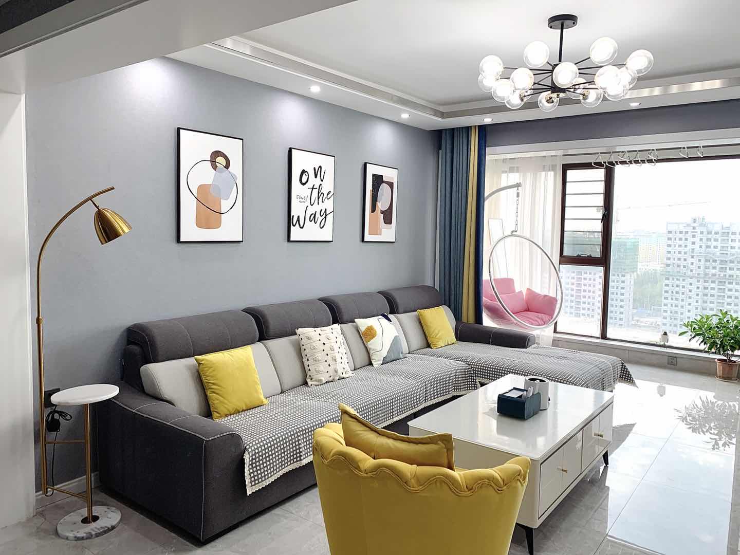 130平的北欧风，用软装撑起一个家