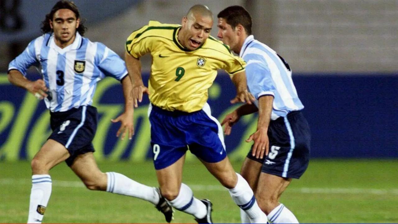 The Most Classic Confrontation In The History Of Brazil Vs Argentina Copa America 3r Vs Riquelme Ade Lore Inews