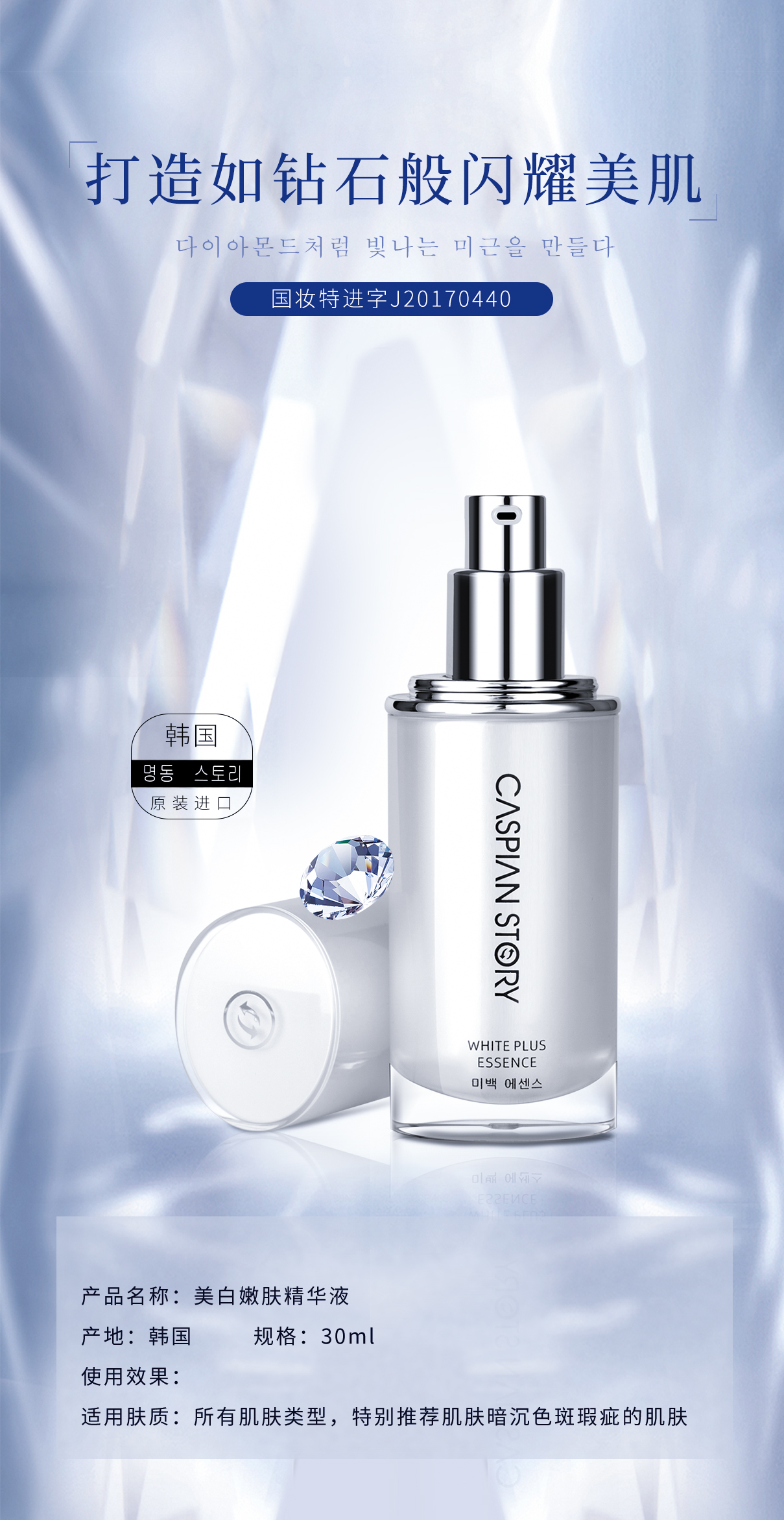 韩国原装进口，高端抗衰精品——《里海故事CASPIANSTORY》