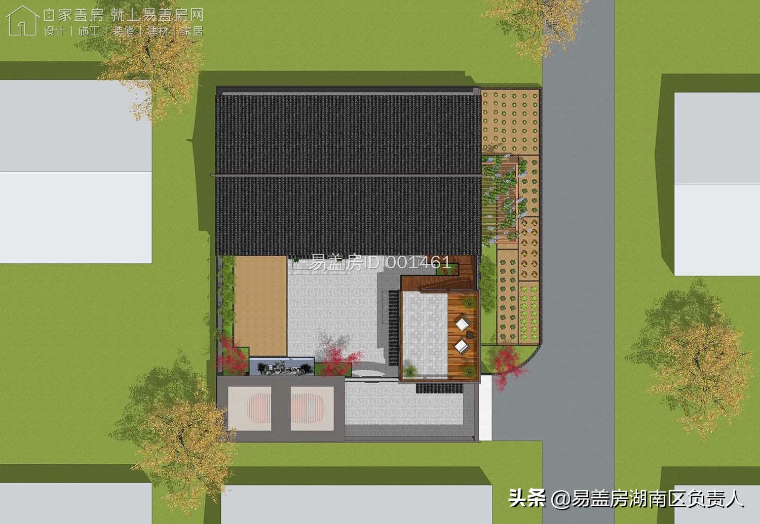26萬打造二進位制小院,三面不開窗避開鄰居困擾!
