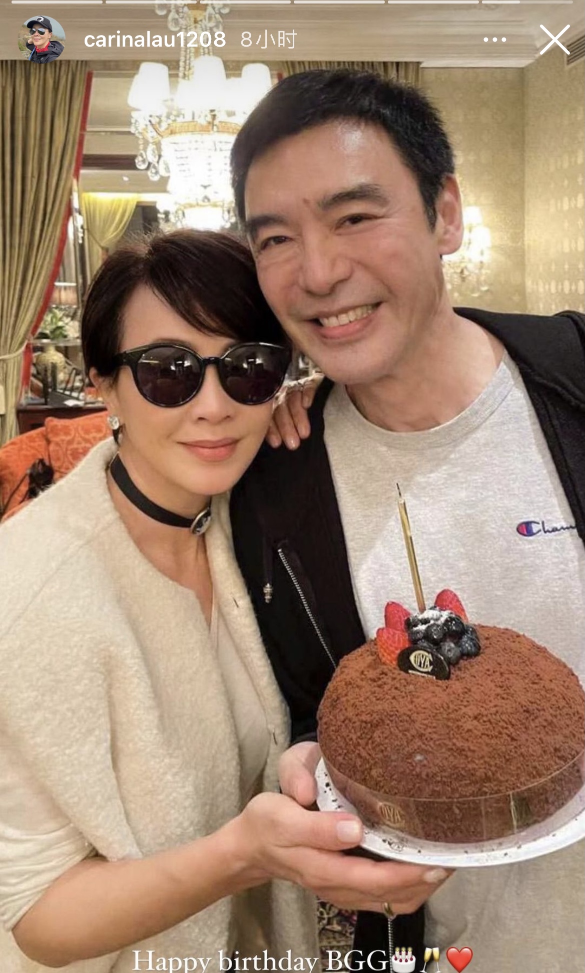 鐘鎮濤曬照慶68歲生日，范姜安排派對製造驚喜，仨女兒伴隨慶生