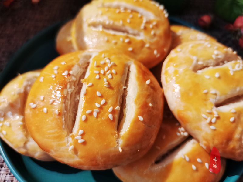 女神節的甜品製作完成，心情暢快如花，外酥內糯層次豐富