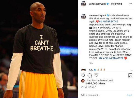 美国白警“扼死”黑人大骚乱：霉霉发文喊话特朗普，获超百万点赞