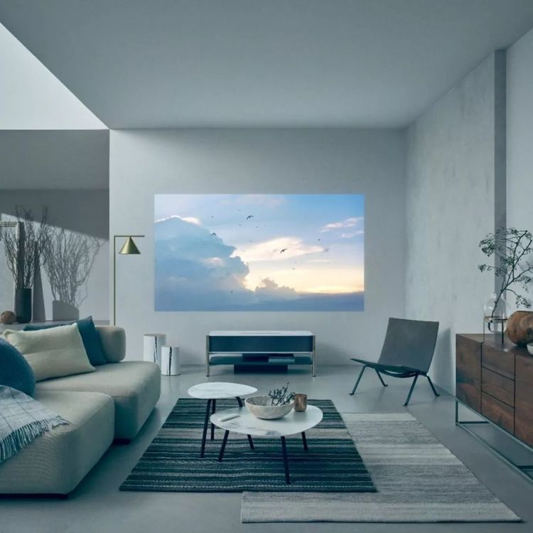 别再买电视柜了，现在流行这样设计，美到背景墙都不用装还实用