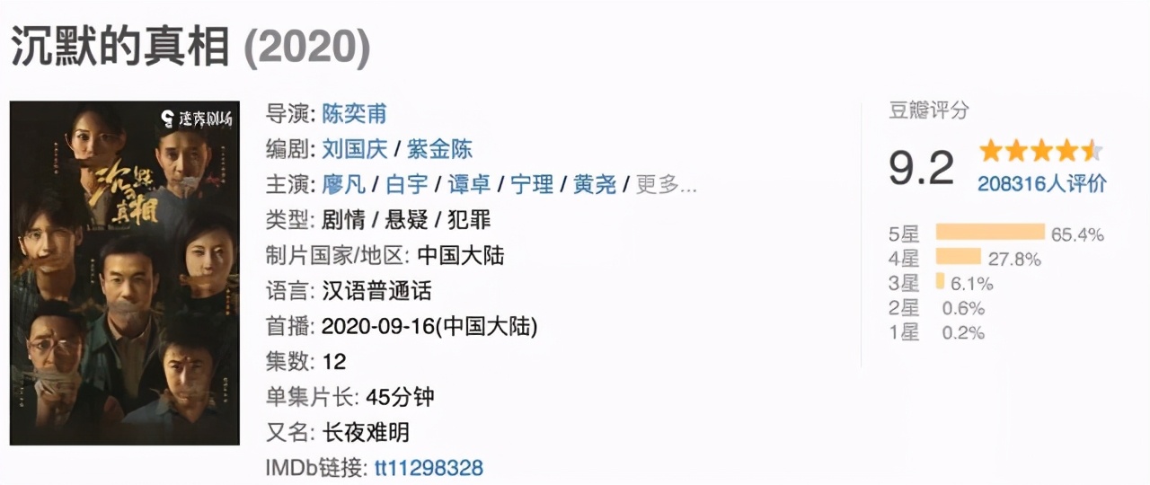 又一爆款電視劇《沉默的真相》，真的很好看嗎？網友的彈幕真相啦