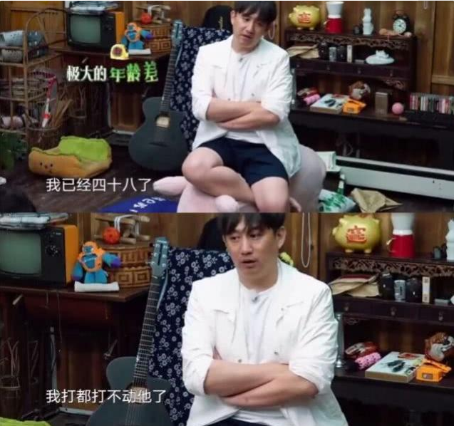 黄磊直言后悔生下三胎儿子，46岁的年龄差很无奈，引起家长共鸣