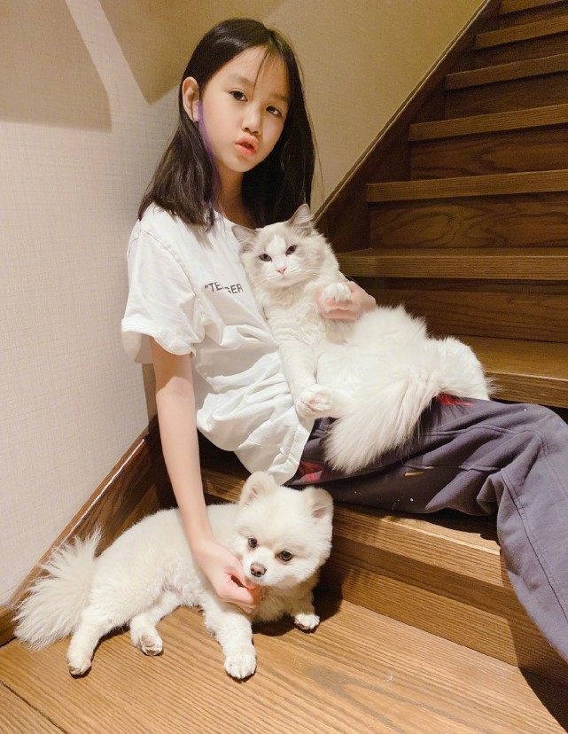 钟丽缇晒小女儿丰富多彩的假期生活，认真学习的考拉又美又淑女