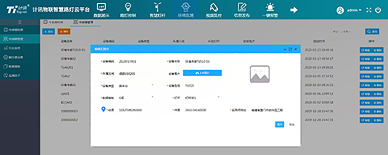 智慧路灯云平台有哪些功能 可以监测什么数据