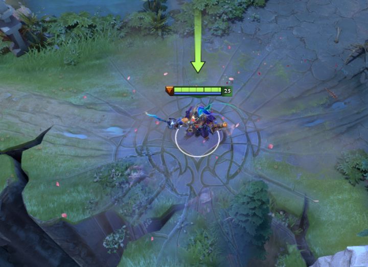 DOTA2穿搭推荐——石鳞剑士蓝颜面具+复仇之铳