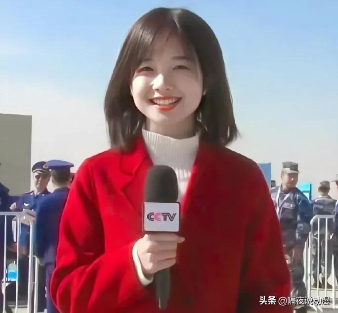 B stands " goddess reporter " join in CCTV spring is late! Be less than a month, she obtains nearly 4 million vermicelli made from bean starch