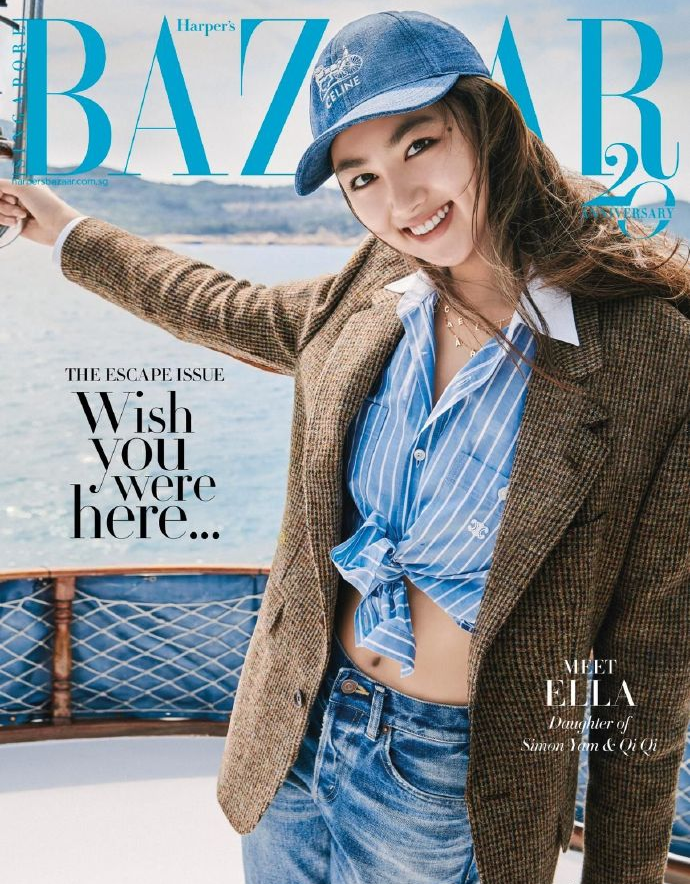 任达华16岁女儿拍大片，身高1米8长腿太优越，被赞是最美星二代-第11张图片-大千世界