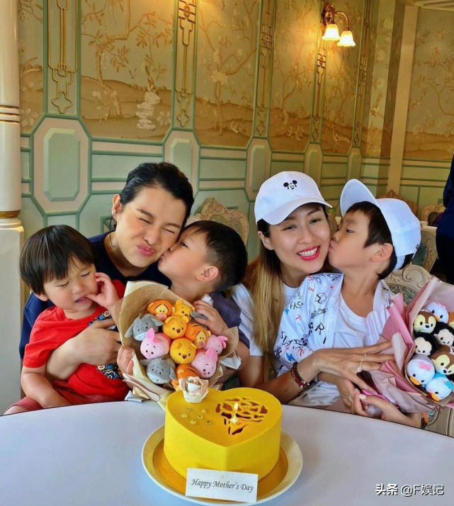 陳敏之楊怡陳山聰帶子女相聚星二代們露面被讚可愛