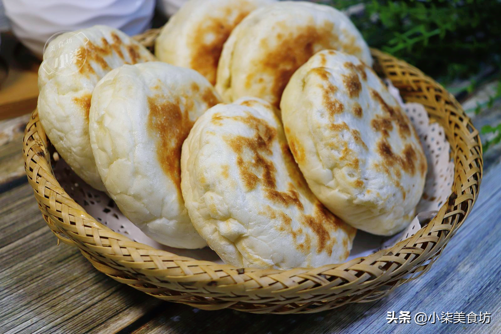 圖片[1]-想吃燒餅不要出去買了 教你在家做 外焦里軟 揭開個個都空心-起舞食譜網